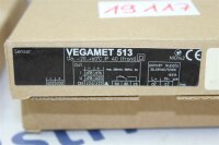 VEGA VEGAMET 513 16219650 Auswertegerät Füllstand Pegelmessung Prozessdruck
