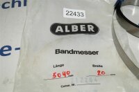 ALBER Bandmesser 5040 x 20,0 x 0,45 mm  Bandsägeblätter