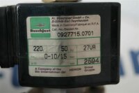 Buschjost 0927715.0701 Magnetventil Ventil Pneumatikventil  0927715.0701