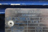 Getriebemotor 075kw 370 min NN101A08 gearbox