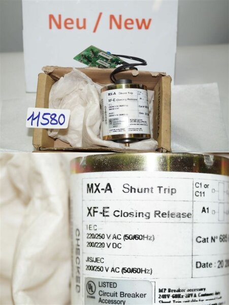 Merlin Gerin MX-A  Shunt Trip XF-E Closing Release  685658