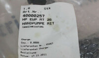 Hydraulik Handpumpe HP EWP MT 25 mit Tankeinrichtung