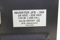 JFS electronic JFS-240 Inverter JFS240