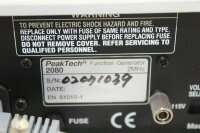 PeakTech 2080 Function Generater