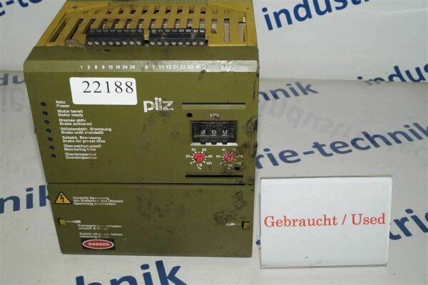 pilz PKB 220 A 500 VAC - 500 VAC Bremsgerät   496783