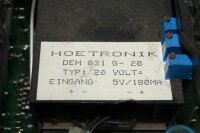 SAACKE DEM 831 G-20 steuerung hoetronik DEM 831 komplett