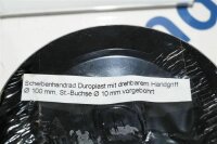 Scheibenhandrad Duroplast mit drehbarem Handgriff 100mm
