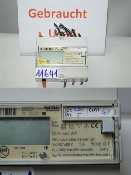 Berg Messwandlerzähler 5II1  DCMi 462 WP