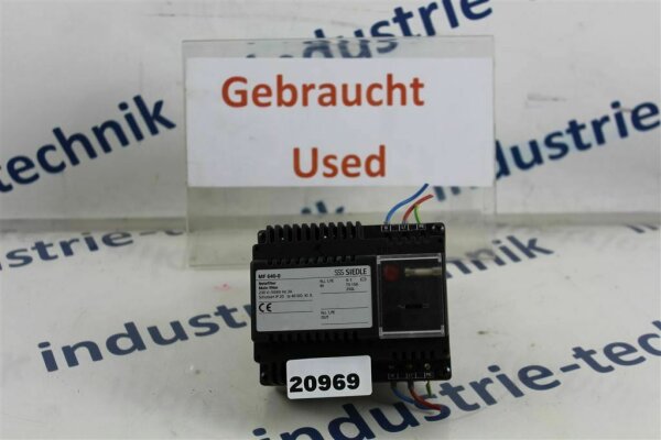 Siedle MF 640-0 Netzfilter MF6400