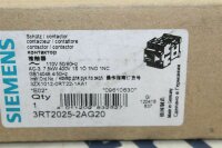 SIEMENS 3RT2025-2AG20 Schütz Contactor 3RT20252AG20   7,5 kw    110v