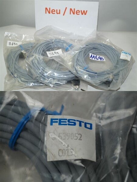 festo 539052 NEBU Connecting Cables  M12W5-k-10-le5 Verbindungsleitung