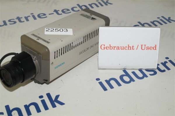 Siemens KAMERA SICOLOR DIG K505 2GF1117-8DA Industriekamera Überwachungskamera