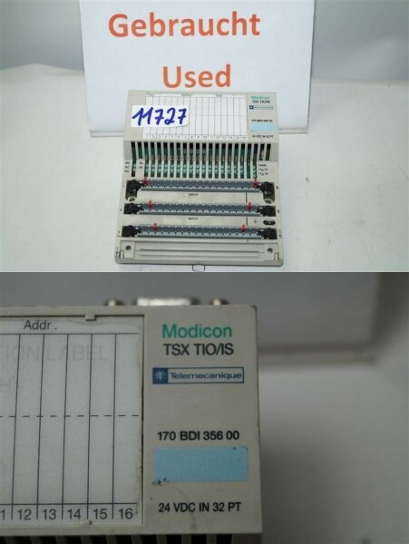 SCHNEIDER MODICON TSX TIO/IS 170 BDI 34600  170BDI34600