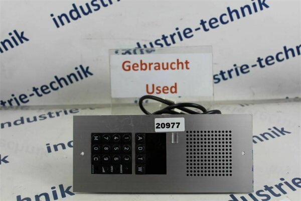 Stentofon Einbausprechanlage mit Tastenmodul 3262691 MLHE