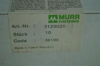 10 X  MURR Elektronik 3129025    35195   ventilstecker