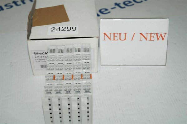 5 X IDS EtherCAT cD073A 8-channel digital output terminal