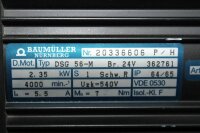 Baumüller DSG 56-M Servomotor DSG56M   2.35 kw