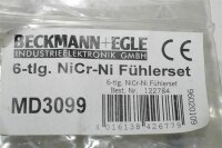 Beckmann + Egle MD3099 6-tlg. NiCr-Ni Fühlerset  komplett set