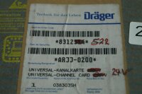 Dräger 8312522 ARJJ-0200 Universal Kanalkarte