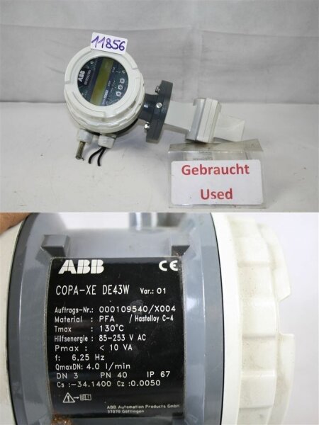 ABB COPA-XE DE43W  Durchflussmesser   COPA-XEDE43W  Flowmeter