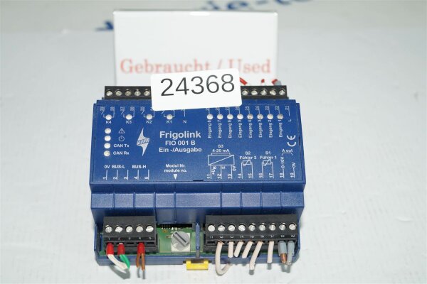 Frigolink Wurm FIO 001 B Kühlstellenregler Regler FIO001B