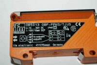 IFM efector 0B5013 0BF-FPKG/T/US-100 photo electric Sensors