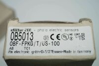 IFM efector 0B5013 0BF-FPKG/T/US-100 photo electric Sensors