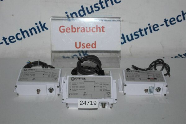 ORTEL Fiberoptic Receiver 016432 +8 to +24VDC