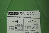PHOENIX CONTACT MCR-PT100/I/DC Converter 2810337