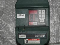 RELIANCE ELECTRIC GV3000 A-C Drive Motor Controll 2,2 kW...