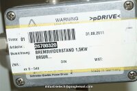 PDRIVE BR 50R   Bremswiderstand für Frequenzumrichter  1,5KW   BR50R