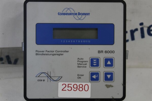 CONDENSATOR DOMINIT BR6000-T06/F Blindleistungsregler BR-6000
