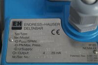 Endress + Hauser DELTABAR PMD130 Drucktransmitter