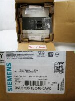 siemens VL630  3VL5750-1EC46-0AA0 Leistungsschalter 500A...