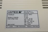 Lütze DIO-3302 Rev. A Digital Input 743302 Modul
