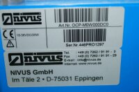 nivus OCM Pro Füllstandüberwachung Stationärer Durchflussmessumfor OCP-M0W000DC0
