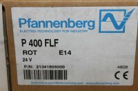 Pfannenberg P400 FLF Signalleuchte rot   24 volt    Blinklicht  21341805000