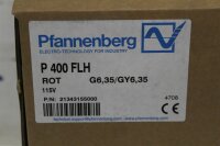 Pfannenberg P400 FLH Signalleuchte  rot red Blinkleuchte Blinklicht  21343155000
