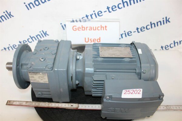 SEW-EURODRIVE RF37/II2GD EDRS80S4/3GD/KCC/AL Getriebemotor 0,55 kW 78 min Gearbo