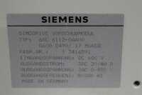 SIEMENS SIMODRIVE 6SC 6112-0AA00 Vorschubmodul 6SC61120AA00 Modul