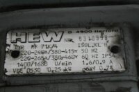 stoeber 12-87 min Getriebemotor 0,25 kW  Verstellgetriebe  Verstellgetriebemotor