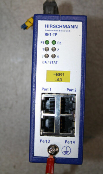 Hirschmann Rail Hub RH1-TP Rail industrie Switch Ethernet Switch