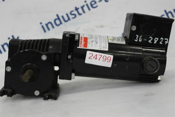 Dayton 4Z135D DC Gear Motor 1/8HP 90V 1.5A 180RPM Getriebemotor  180 min