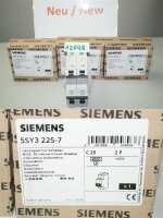 Siemens C25  5SY32 Leitungsschutzschalter 5SY3225-7 2POL...