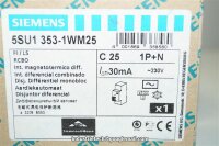 Siemens C 25 5SU1353-1WM25  Fi Leistungsschutzschalter...