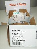 siemens SSA81.1 Electrical Actuator elektromotorischer...