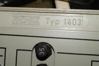 ROSE 1403  anlage für Wechselrichter schaltschrank