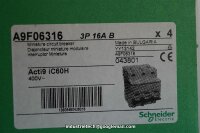 Schneider A9F06316 Leitungsschutzschalter iC60H 3P 16A  043801 LS-Schalter