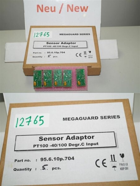 5 x praxis automation sensor adapter 95.6.10p.704 megaguard series