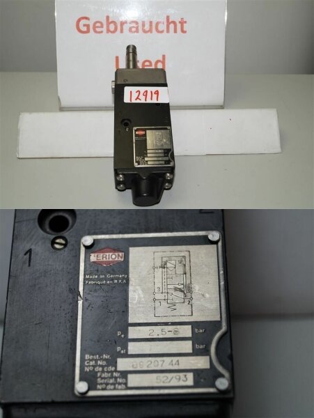 Herion 8020744 SOLENOID VALVE 80 207 44